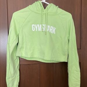[Gymshark] Cropped Workout Hoodie